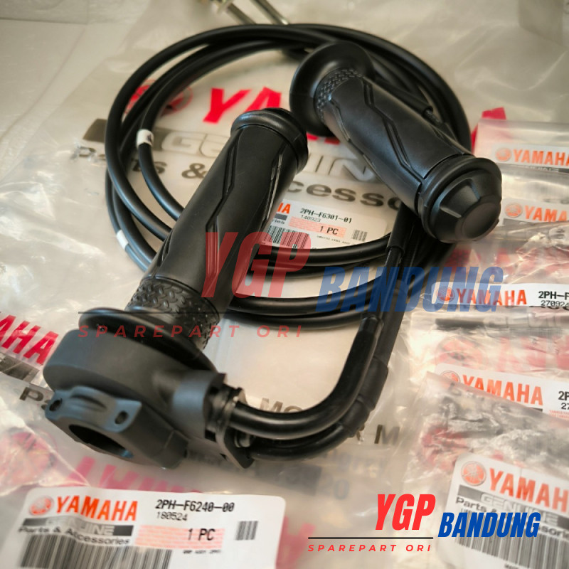 Kabel Gas Set Handgrip Pipa Gas MIO M3 MIO 125 MIO Z Original