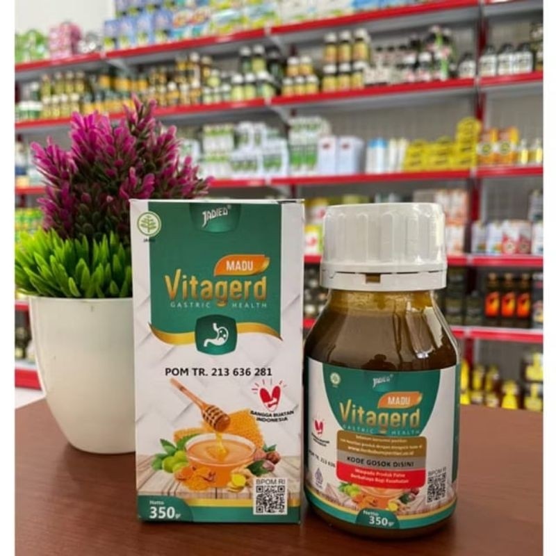 

Madu Vitagerd Herbal Untuk Menjaga Kesehatan Pencernaan Netto 350 Gram