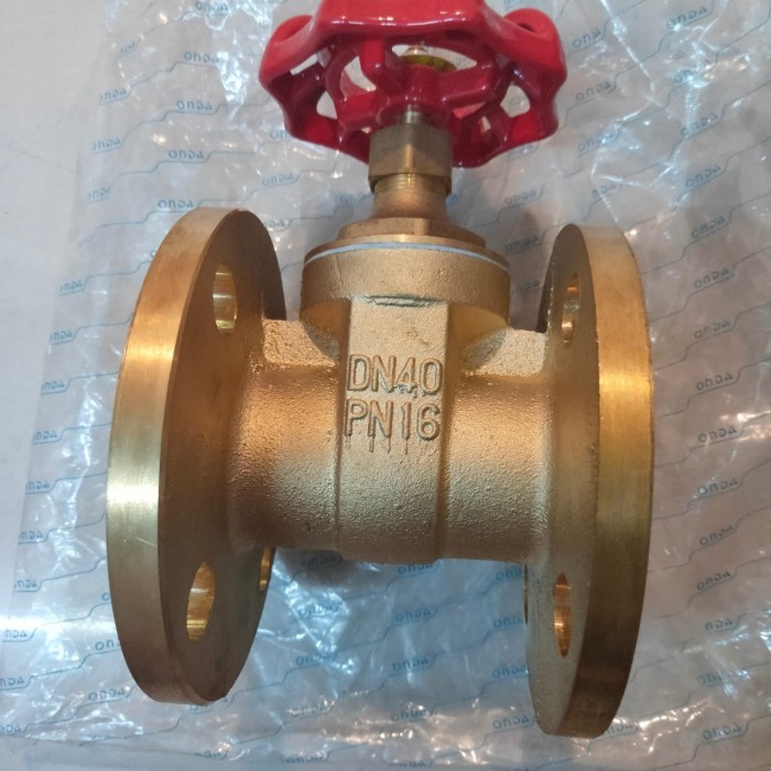 GATE VALVE FLANGE kuningan ONDA 2.5 INCH