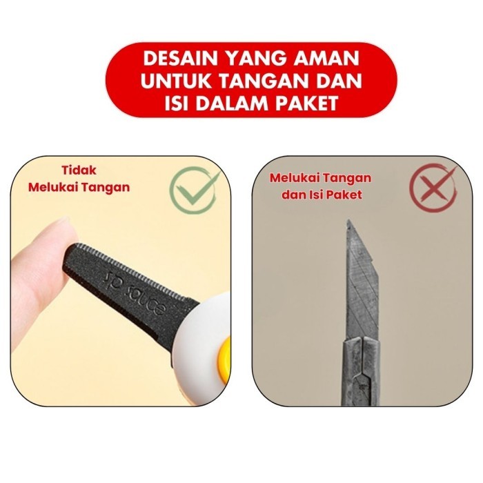 

Alat Pembuka Paket Unboxing Magnetik Portabel dengan Bahan Teflon Anti Lengket Aman Tidak Merusak Isi Paket - Hijau