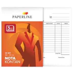 

NOTA KONTAN PAPERLINE 3PLY / BON KONTAN (PCS)