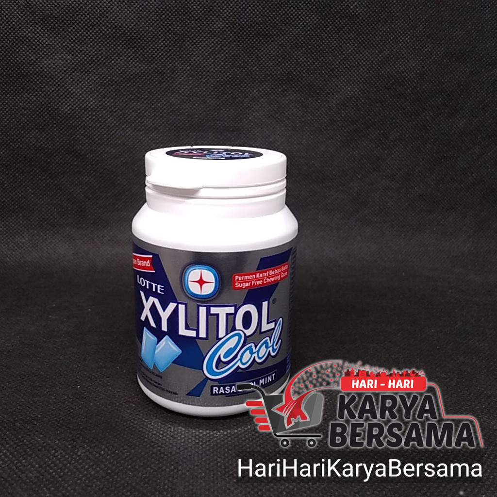 

PERMEN KARET LOTTE XYLITOL COOL MINT 55GR