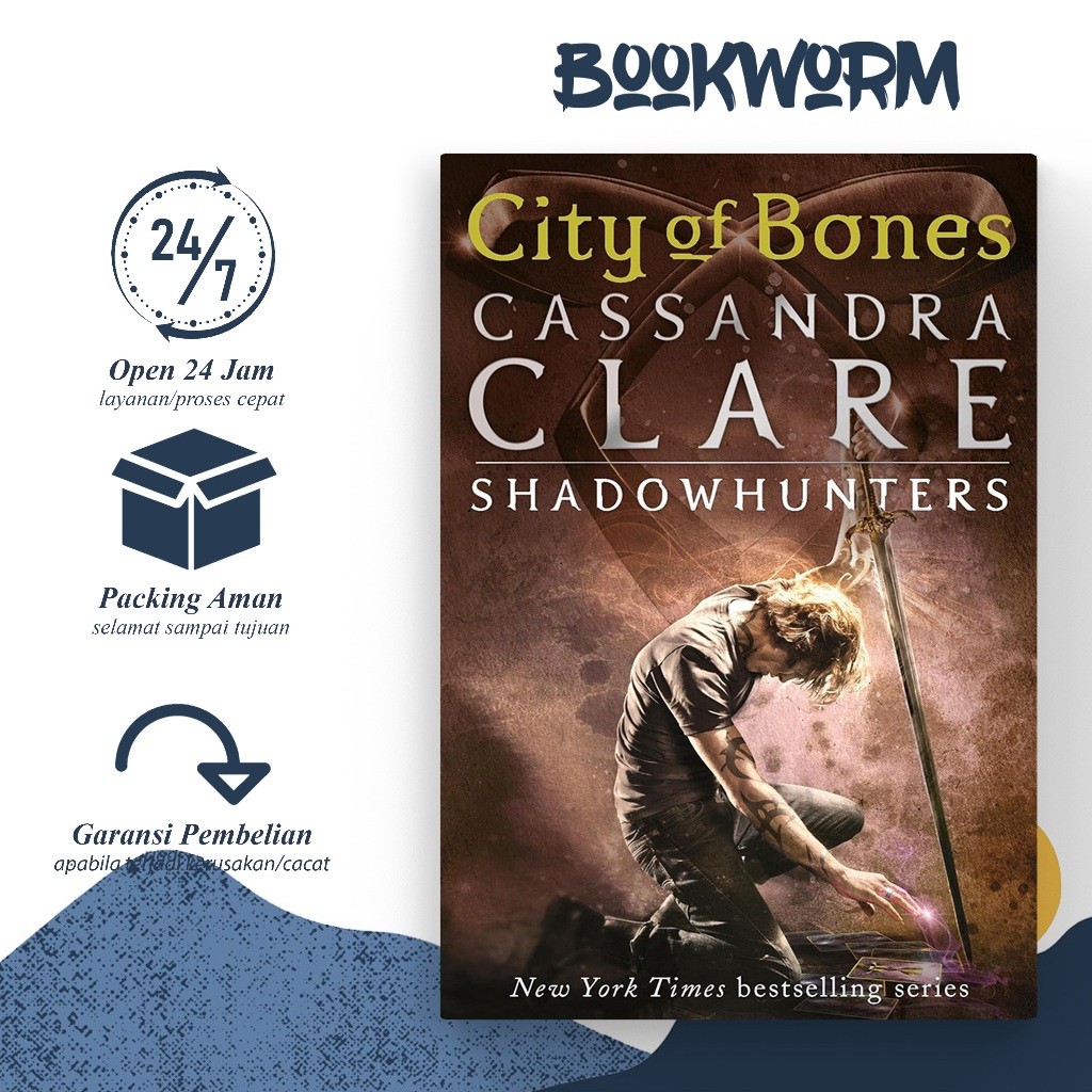 City of Bones (The Mortal Instruments) by Cassandra Clare (English)