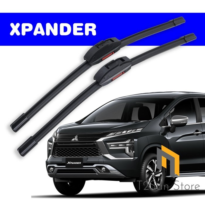 Wiper Mobil Dual Karet Universal / Wiper Double Blade Premium - Xpander