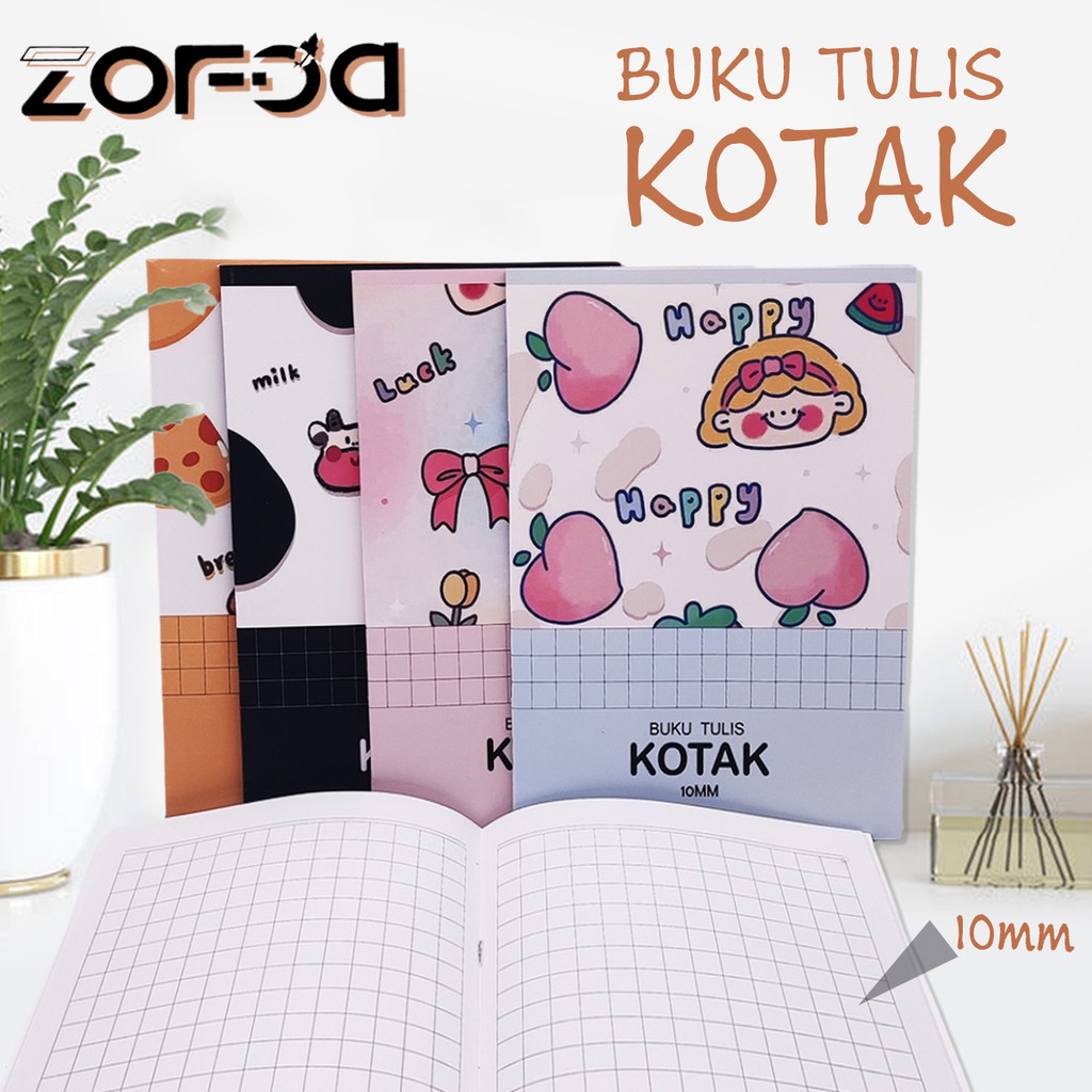 

10*10mm Buku Tulis Kotak Kecil / Catatan Kecil 38 Lembar / Buku Tulis Kecil Lucu Anak / Notebook Journal Ruled Grid 5/10PCS