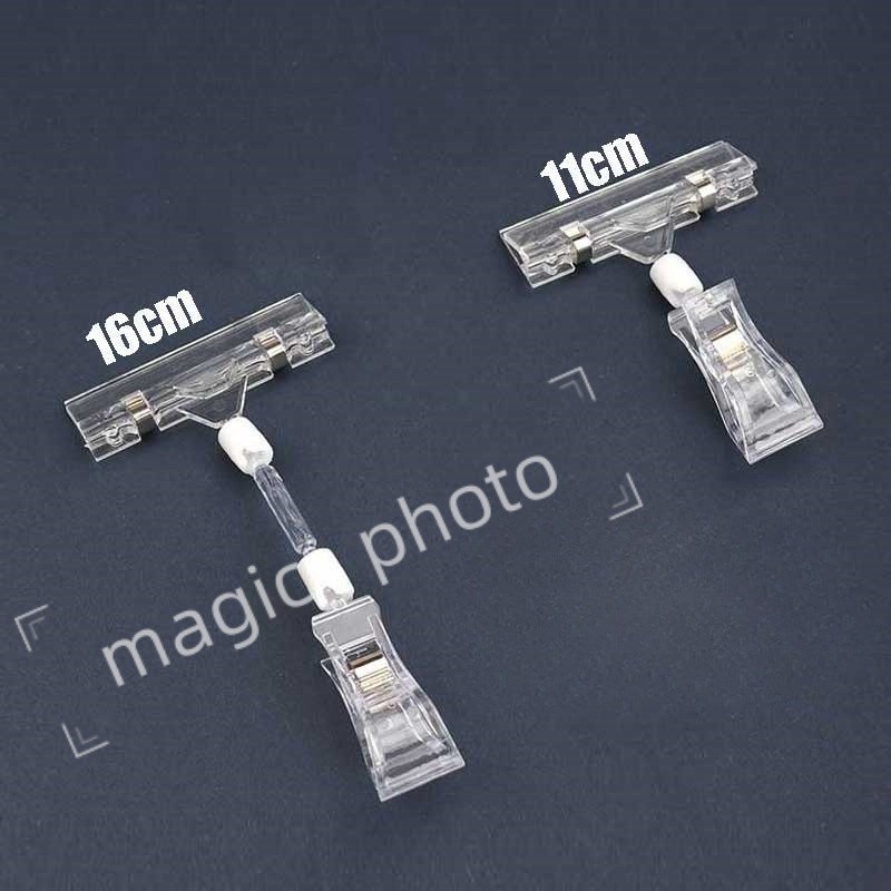 

jepitan promo Penjepit Label Papan Tag Hanger Transparan 11cm Jepit Harga Obral untuk Penjepit Label Papan Price Tag Hanger Transparan