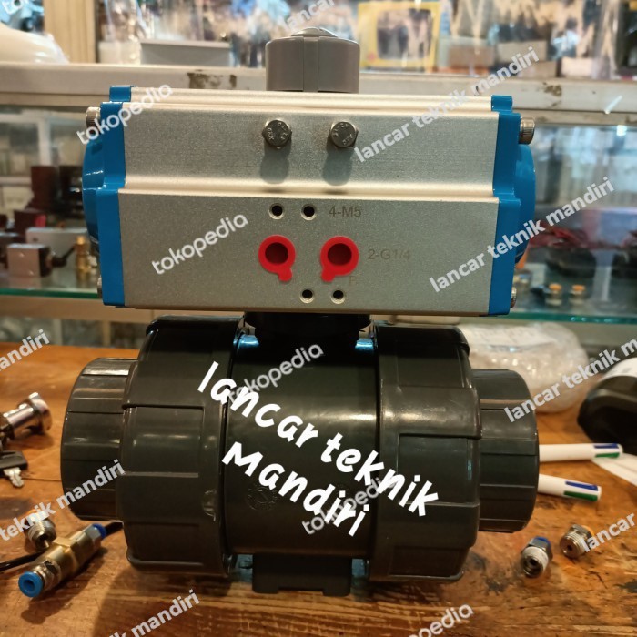 actuator ball valve pvc 2 inch