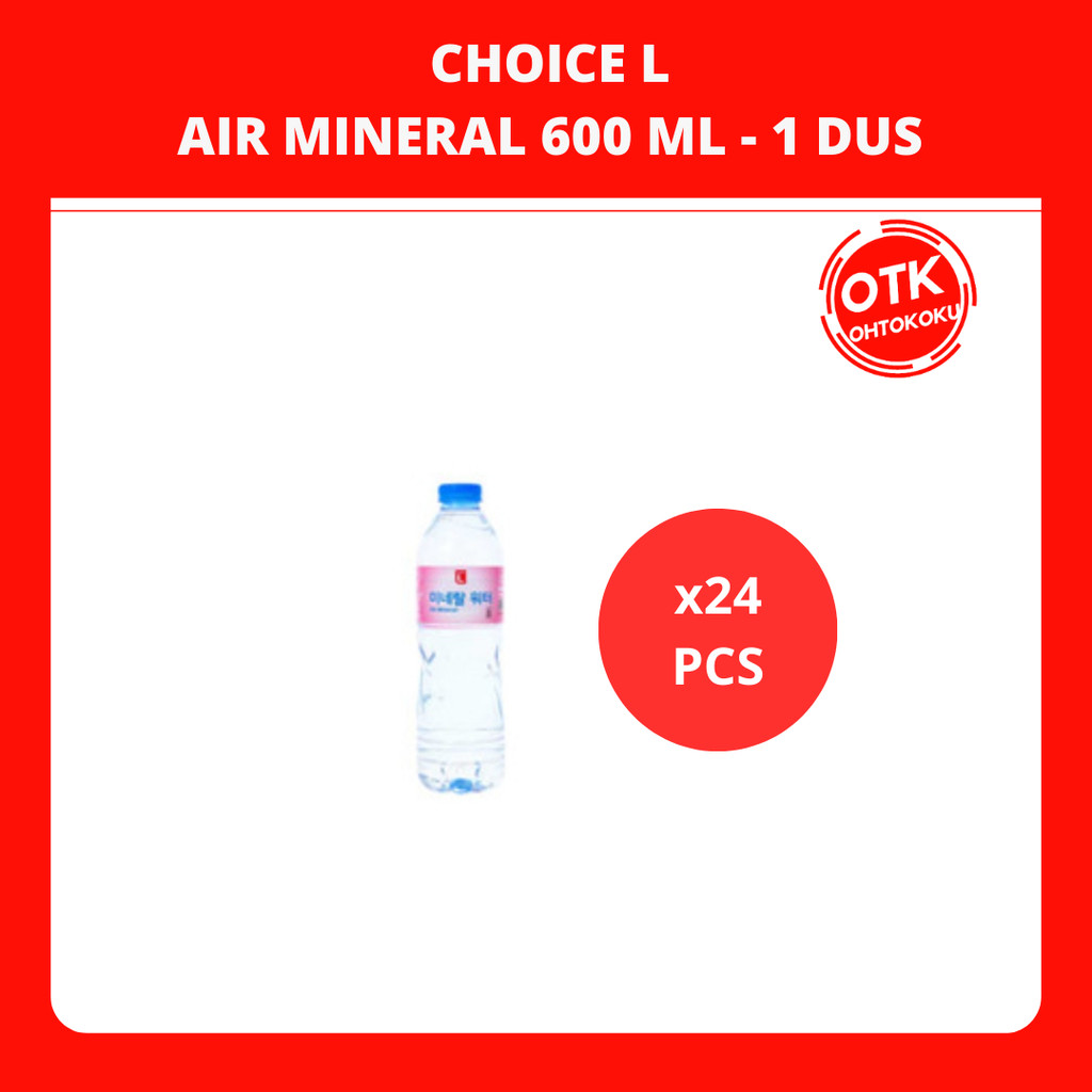 

CHOICE L AIR MINERAL AIR MINUM 600ML - 1 Dus