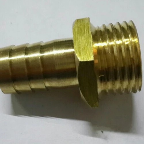 hose nipple / nepel selang 1 inch kuningan