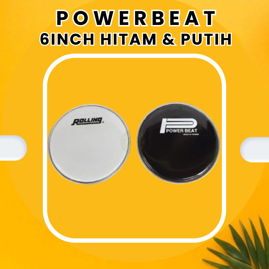 Mika Kendang Mika Ketipung Kendang Koplo Dangdut Drumhead 6 inch MEDIAPACK