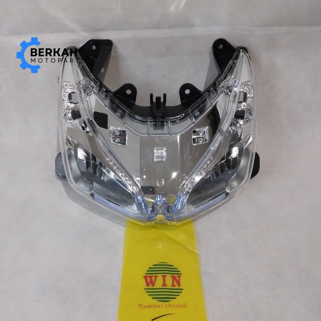 Lampu Depan Vario 110 FI ESP 2012 2013 2014 + LED | reflektor head lamp WIN | headlight senja motor 