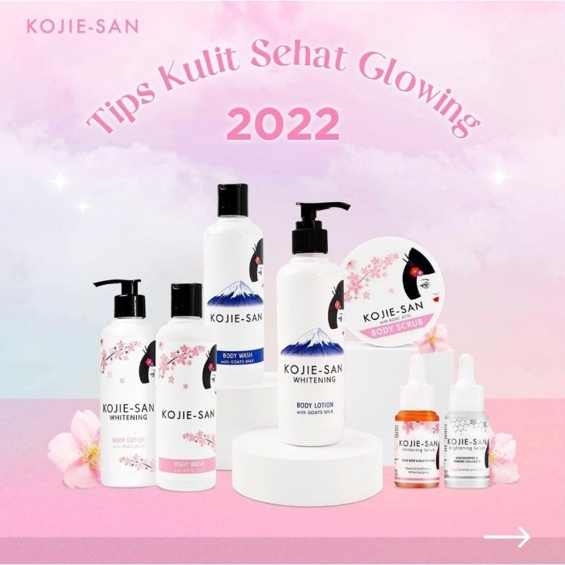 KOJIE-SAN INDONESIA - LOTION KOJIE-SAN - BODY WASH KOJIE SAN KOJIC - SCRUB KOJIE SAN - SABUN KOJIESA