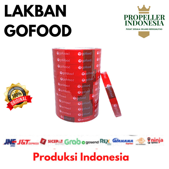Lakban GoFood Isolasi Go Food Solatip GoFood 12mmx 65m Homeware Equipt