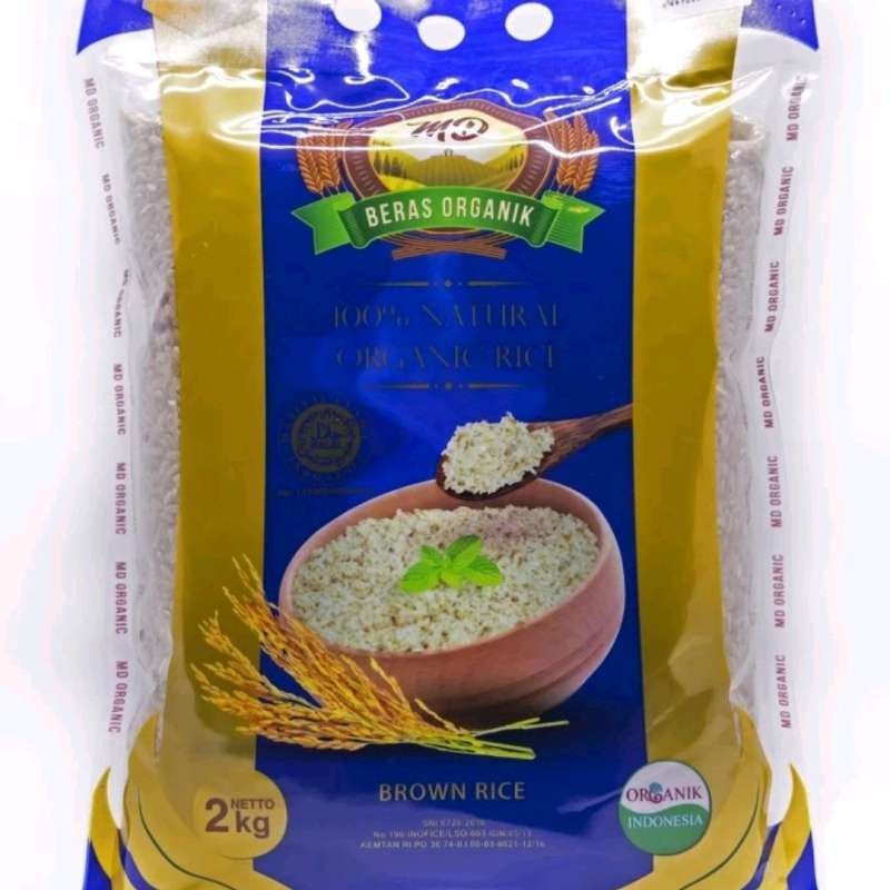 

MD Organic Brown Rice Beras Cokelat 2 kg