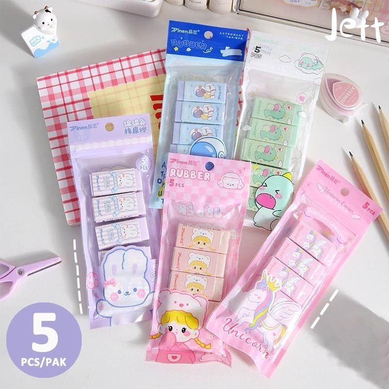 

Penghapus Kartun/Eraser / Penghapus 5PCS/Pak