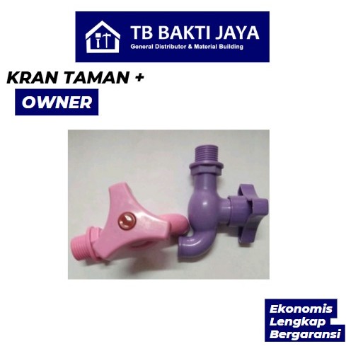 Kran Taman Tembok PVC / Kran Taman Owner +
