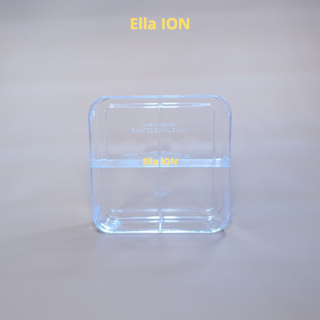 Toples Kue 500 Gr Sekat 4 Kotak / Toples Kue / Toples Acrilic / Toples Kue Kering / Toples Kue Lebar