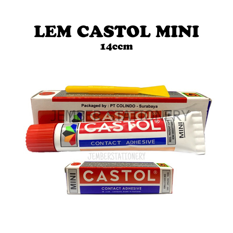 

(1biji ) Lem Castol Mini 14ccm