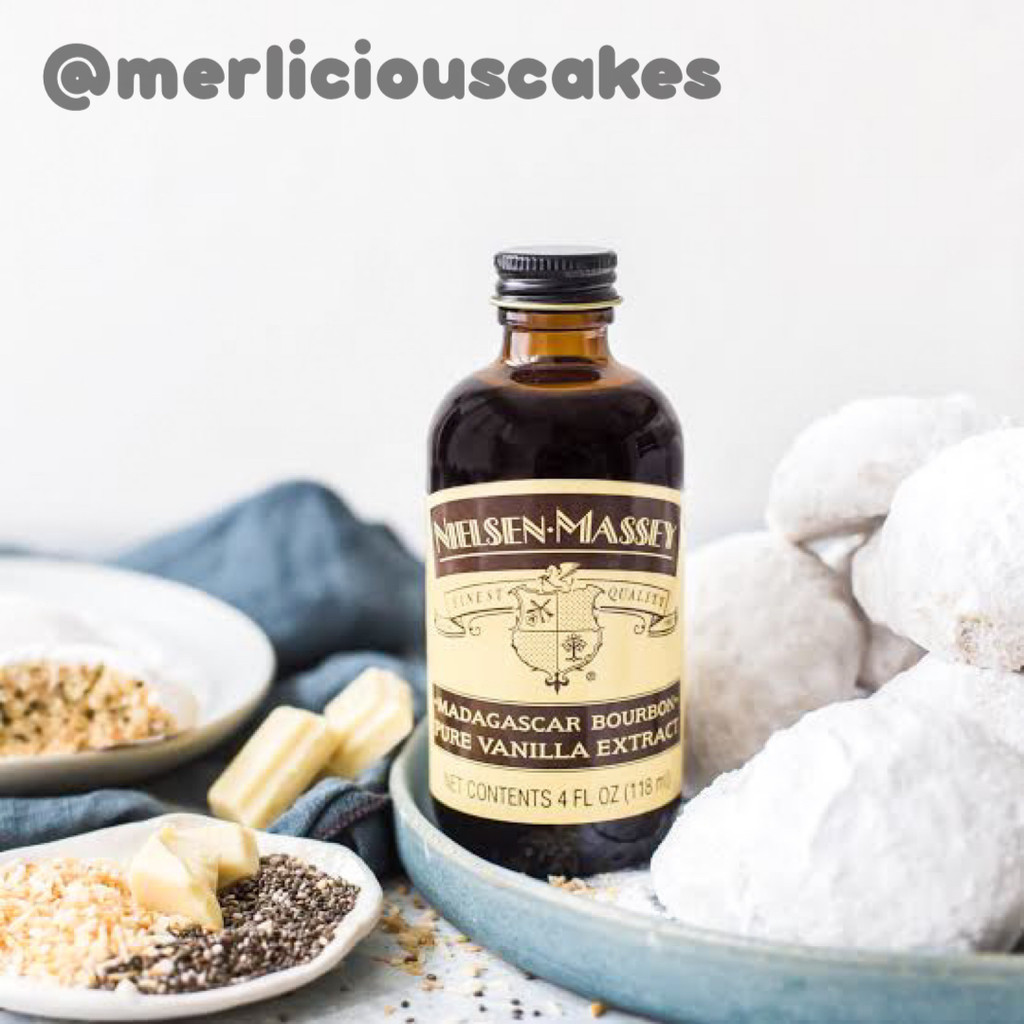 

118 ml / 4 Oz Neilsen Massey Madagascar Bourbon Pure Vanilla Extract Ekstrak Vanilla