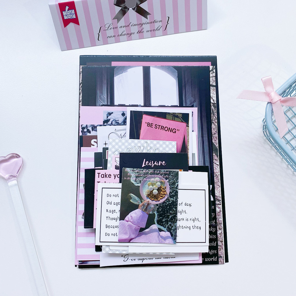

30Pc Scrapbooking Deco Material Accessory Scrapbooking Paper Memo Pad For Arts Diy Crafts Album Journal Planner Stationery