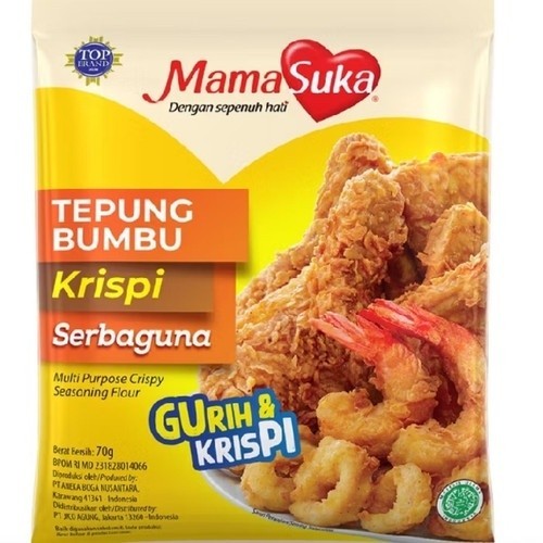 

NEW ITEM MAMA SUKA TEPUNG BUMBU KRISPI SERBAGUNA 210G BAHAN MASAK