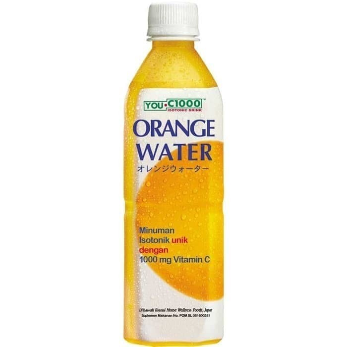 

NEW ITEM MINUMAN YOU C1000 ORANGE WATER BTL 500ML