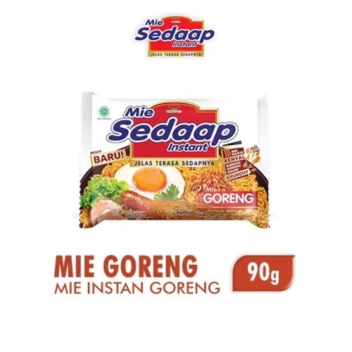 

NEW ITEM NOODLE MIE SEDAAP MIE GORENG BAG 90g