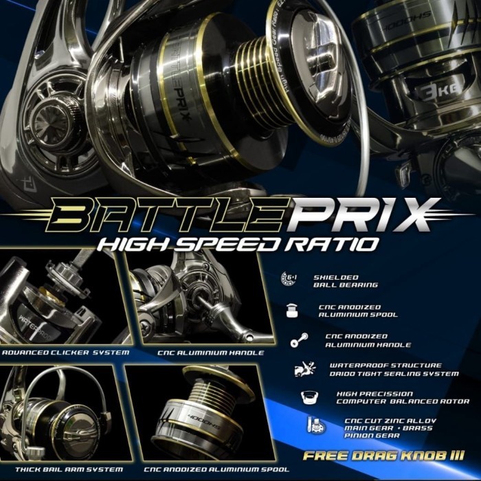 REEL DAIDO BATTLE PRIX HIGH SPEED RATIO - 6000