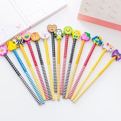 

Pensil Karakter + Penghapus Pensil Lucu Ada penghapus Pensil Fancy Pensil Unik Karakter Souvenir 021
