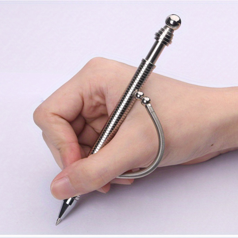 

Fidget Stress Relieve Spring-loaded Pen Metal Spinner Toys Magnetic Pen Anti Stress Fidget Toys for School