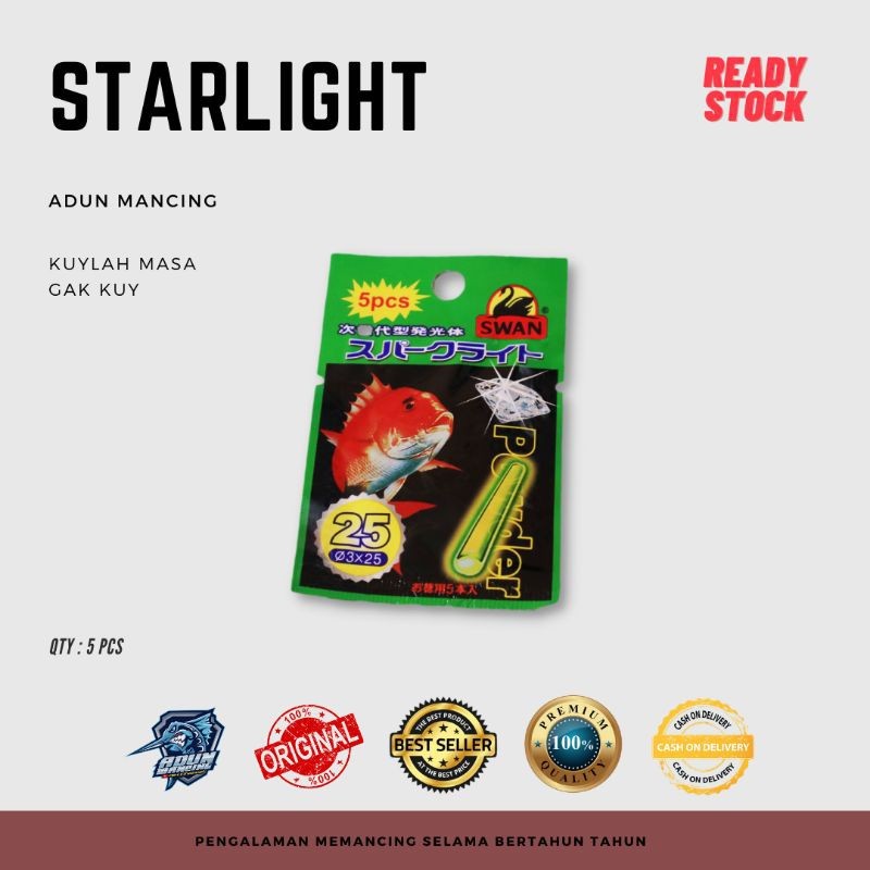 Starlight Pancing Glow Stick Posfor Stabilo