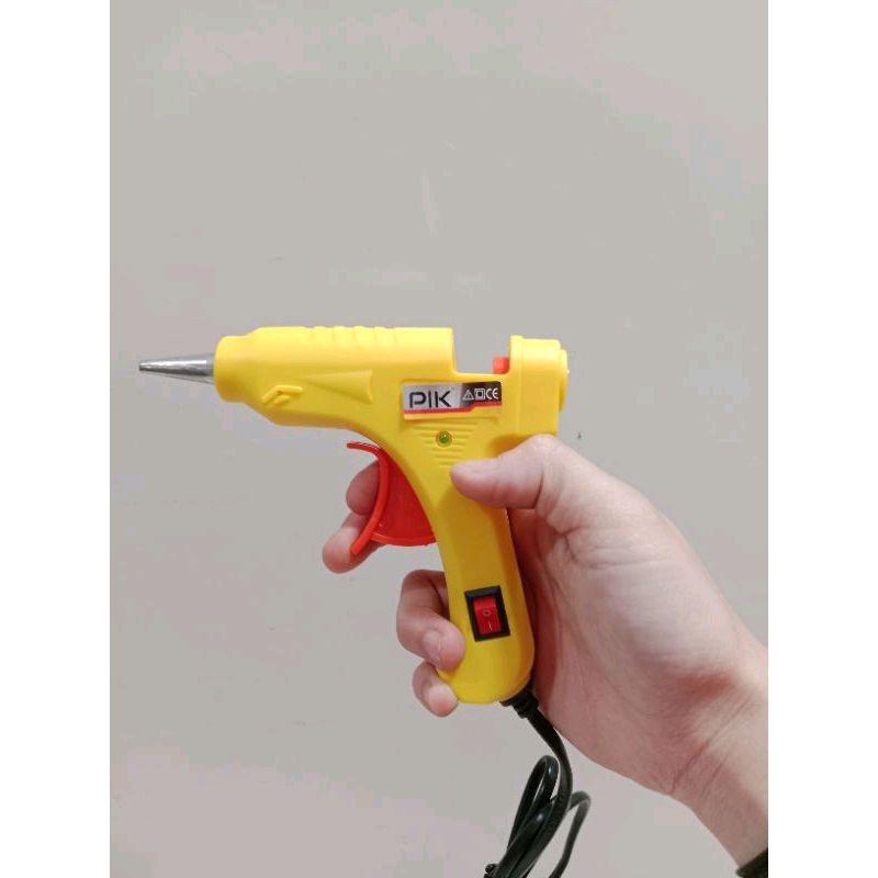 

Glue Gun 20 Watt Pik Gg118 Lem Tembak Pik 7.2mm 20W Hot Melt Glue Gun 20Watt Pik Gg118