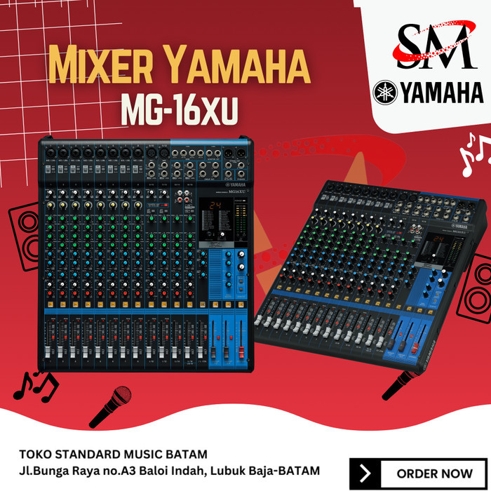 Yamaha mg16xu original mixer / Mixer Analog / Yamaha Mg-16XU