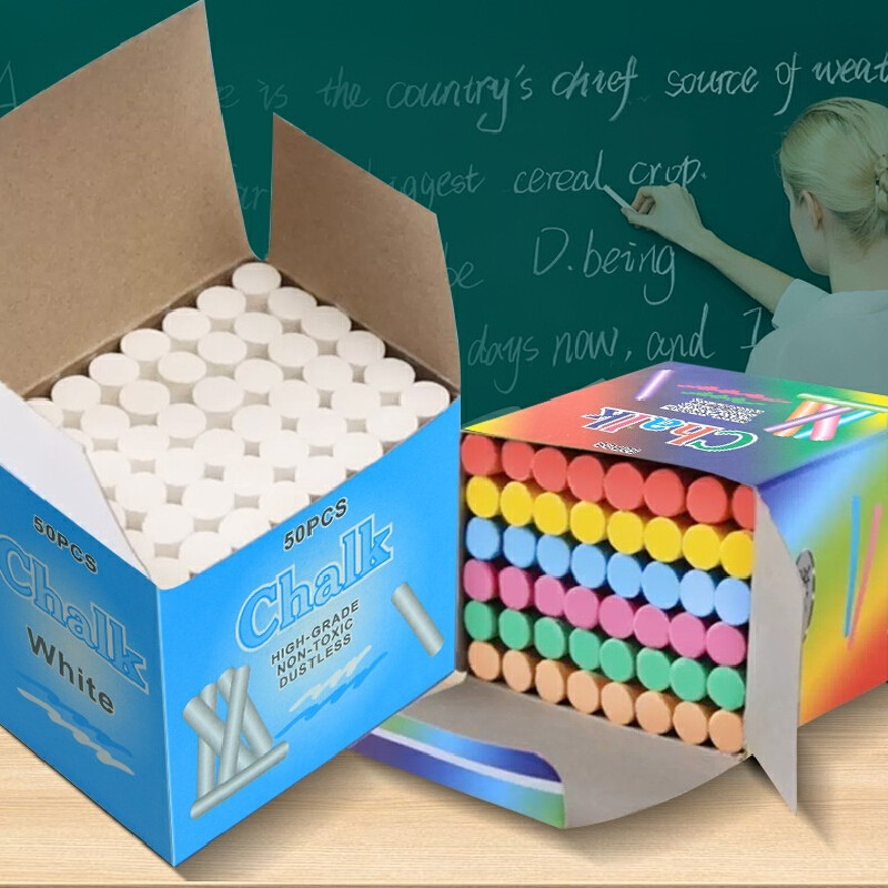 

Chalk Dust-Free Non-Toxic Children Blackboard Home Teaching Color White Teachers Special Wholesale Blackboard Newspaper Bright