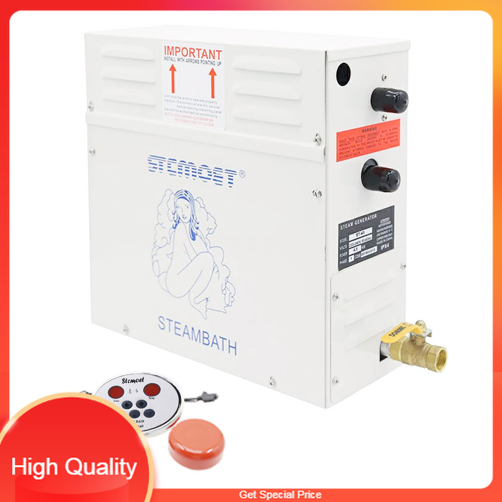 THE BEST 6KW Steam Generator Sauna Steam Bath Machine For Shower Home Sauna Room SPA Steam Machine w