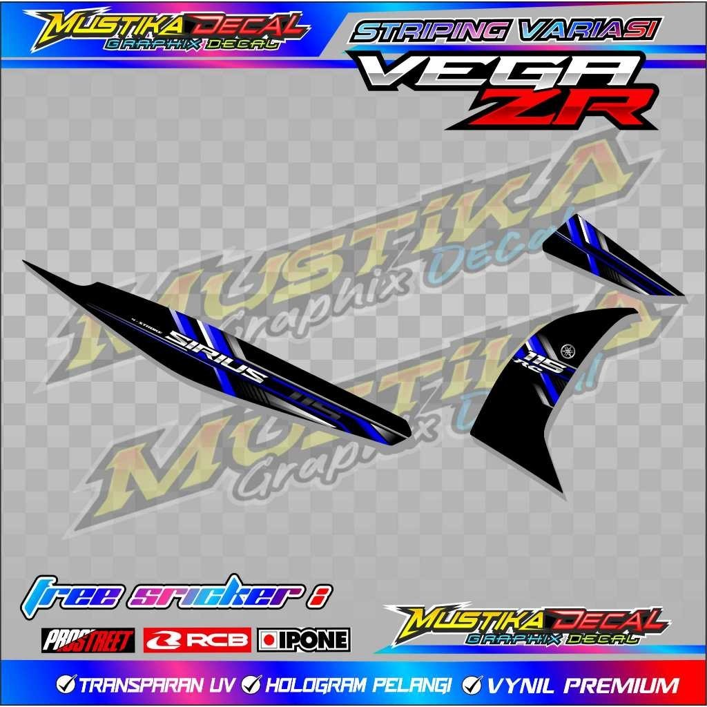 Striping Variasi Yamaha Vega Zr Sirius/ Sticker List Motor Yamaha Vega Zr Sirius