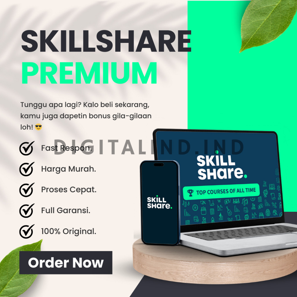 Skillshare Accuant Premium Full Garansi TERMURAHHh