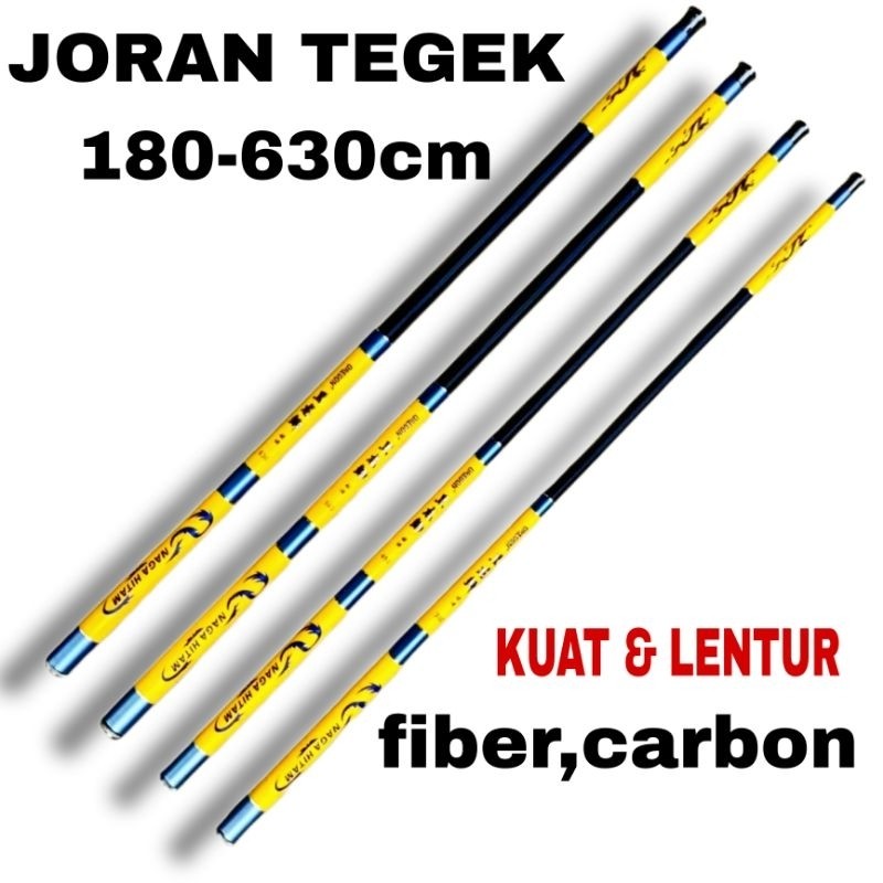 joran tegek 4.5 meter oregon neptune ruas panjang termurah joran pancing joran tegek joran cutit