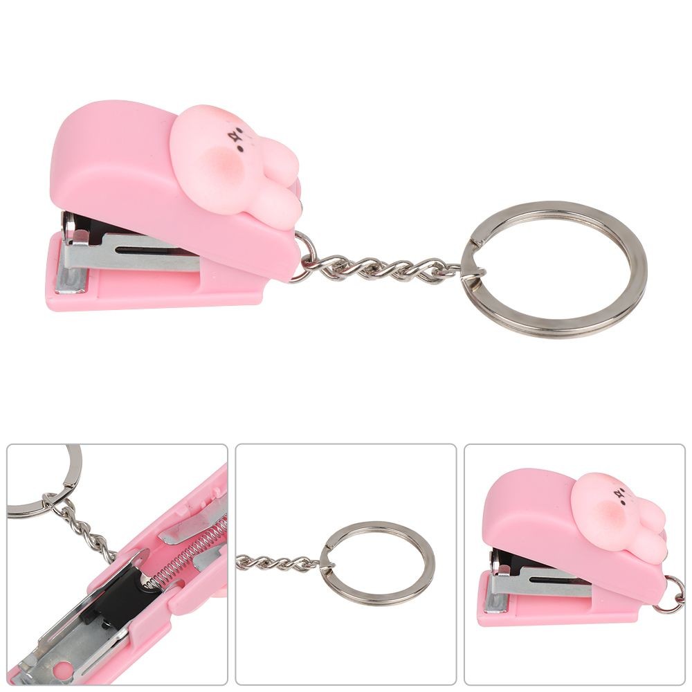 

Cartoon Cute Mini Stapler Portable No.10 Staples Binding Tools Office Stationery School Student Supplies