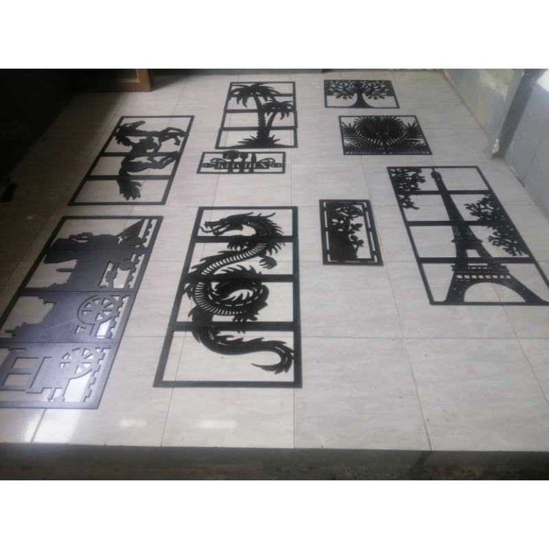 HOT SALE HIASAN DINDING UKIRAN KAYU AESTHETIC, DEKORASI DINDING KAMAR UKIRAN MOTOR HARLEY, HIASAN