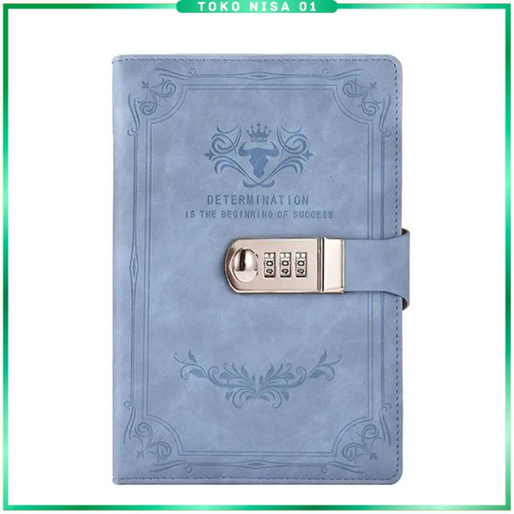 

TODDI Buku Jurnal Leather Determination A5 200 Halaman Grid with Lock - TDD3