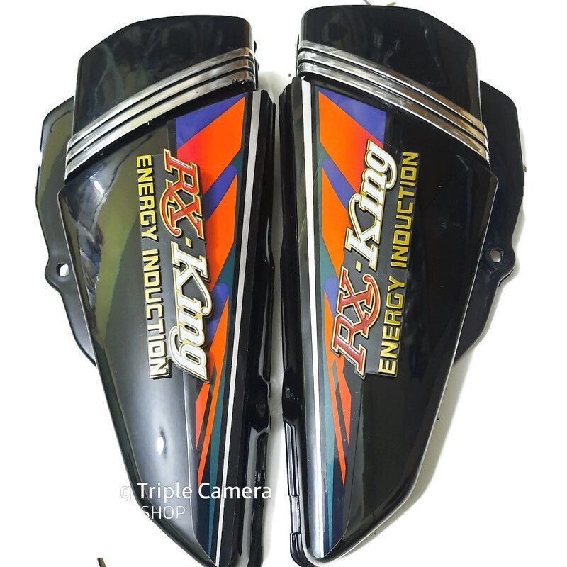 termurah Cover Box Aki Box Aki Rx King 1997 Oren Lis Crom berkualitas