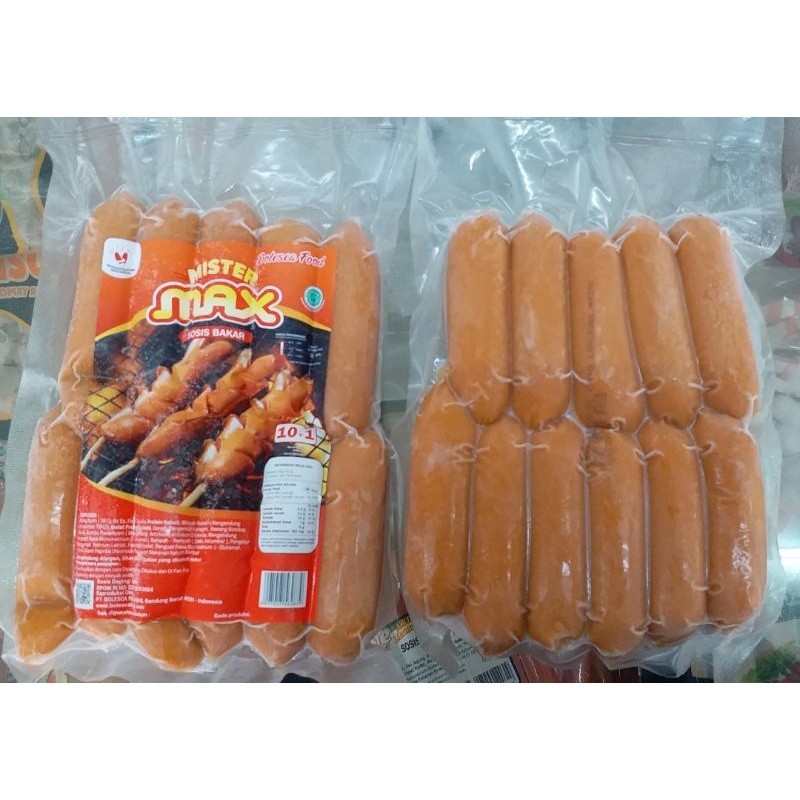 

(DERIFROZEN) Max Sosis Bakar 500 gr isi 8 atau 12 Bogor Frozen