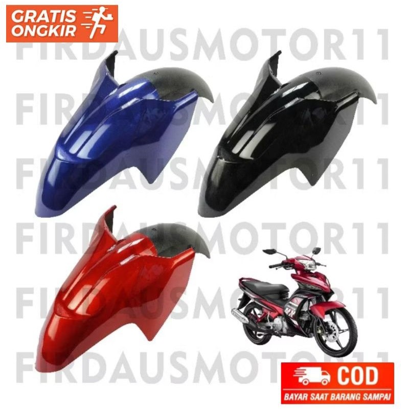 Spakbor Depan Yamaha Jupiter MX 135 New Hitam Merah Biru
