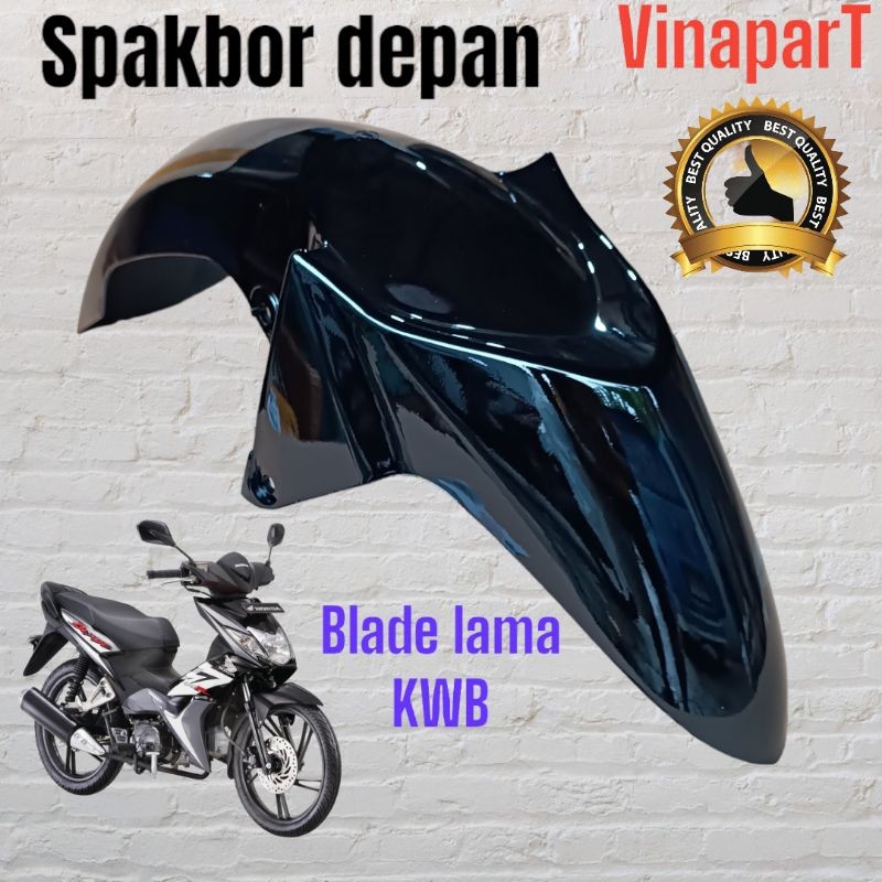 Spakbor Depan Honda Blade Lama Old 110 KWB Hitam
