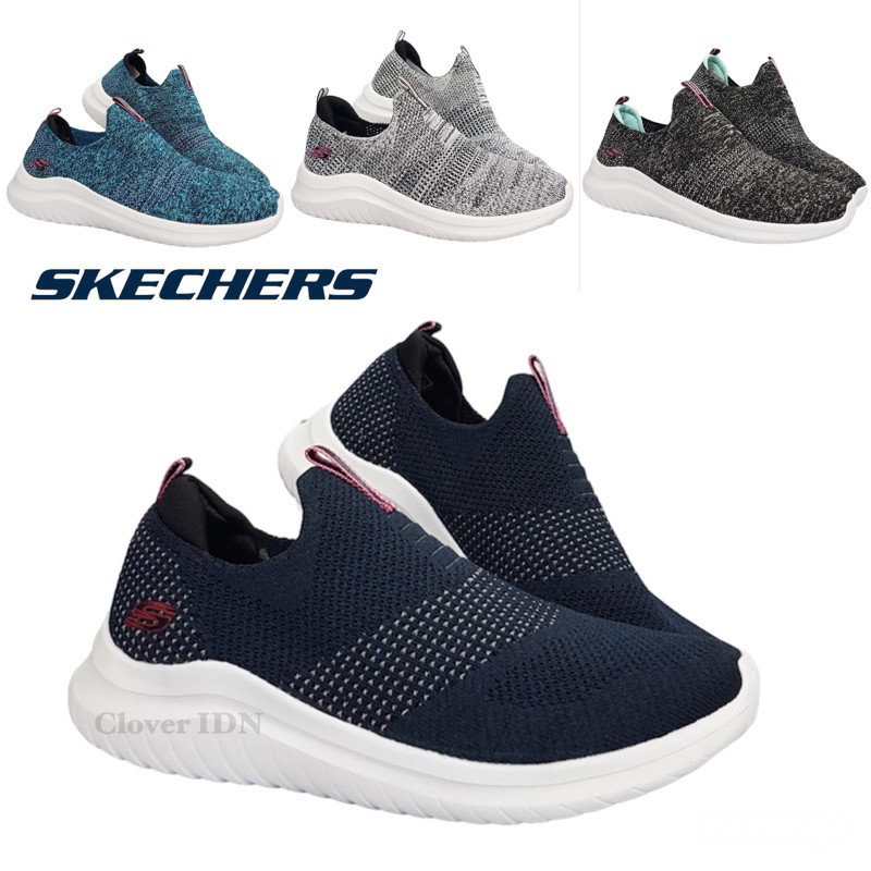 DOMOR_SHOP SEPATU WANITA SKECHERS ULTRA FLEX DAZZLING / SEPATU SKECHER WONEN
