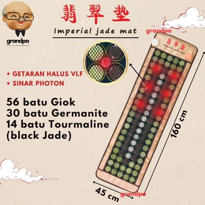 Matras kesehatan Imperial Jade Mat / Jade Mat Voye