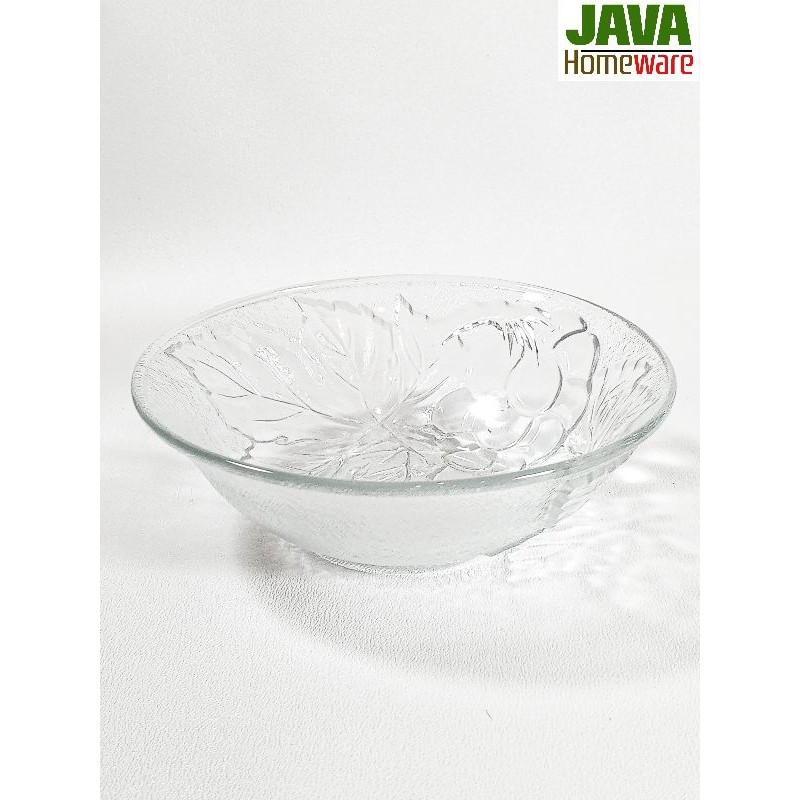 MANGKOK KACA NGR 6.75B (12pcs) | MANGKOK KACA BUNGA | MANGKOK KACA BESAR | MANGKOK SAJI | MANGKOK KA