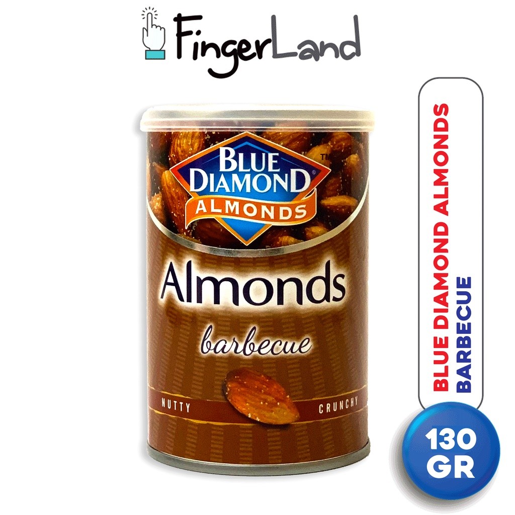 

BLUE DIAMOND Roasted Almonds Barbecue 130 Gram Kacang Almond Barbecue