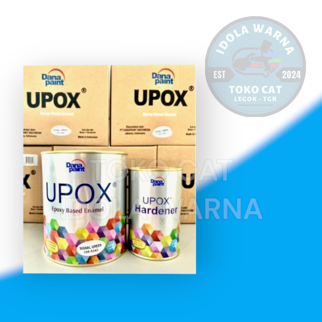 BOBUN_SHOP Cat Upox Epoxy Dana Paint-Cat Lantai dan dinding interior